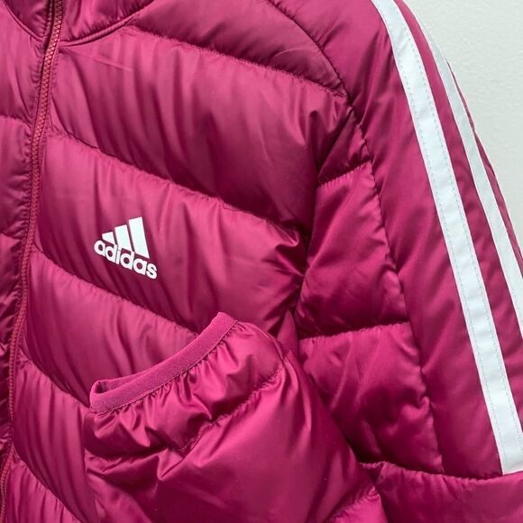 Adidas women's Essentials Light  Down Hooded Parka - Picture 15 of 16